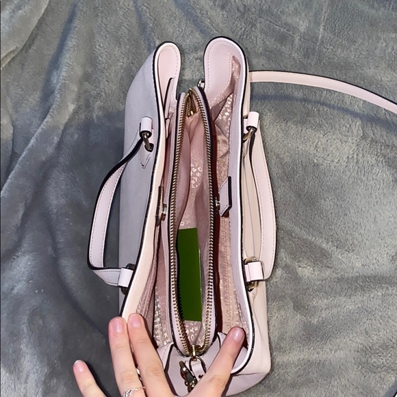 SOLD KATE SPADE pink medium size satchel - Picture 2 of 5